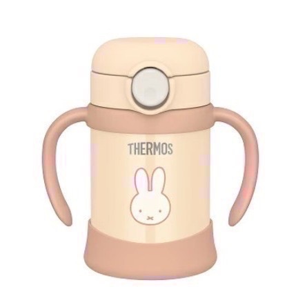 【膳魔師】預購! miffy 米奇 米妮 保冷杯 魔法瓶 250ml 吸管式保冷杯 方便攜帶 學習杯 雙手可握拿-規格圖8