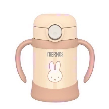 【膳魔師】預購! miffy 米奇 米妮 保冷杯 魔法瓶 250ml 吸管式保冷杯 方便攜帶 學習杯 雙手可握拿-規格圖8