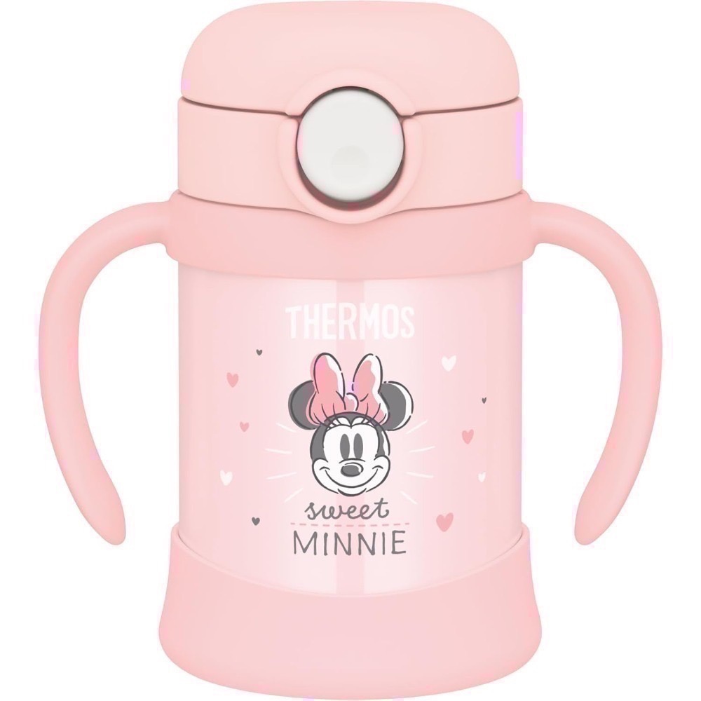 【膳魔師】預購! miffy 米奇 米妮 保冷杯 魔法瓶 250ml 吸管式保冷杯 方便攜帶 學習杯 雙手可握拿-規格圖8