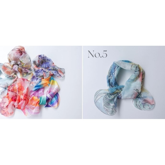 【一草一木】領巾 義大利製 細緻柔軟 圍巾 方巾 脖圍 輕薄透光 簡約時尚 可自行造型 包包造型 四季皆適用~紅色圈圈-細節圖5