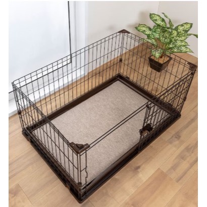 【SANKO】日本製 防水止滑廚房地墊 地墊防滑墊 吸附式 免膠 防水 寵物 防髒污 多用途 可擦拭清潔~深咖啡色-細節圖8