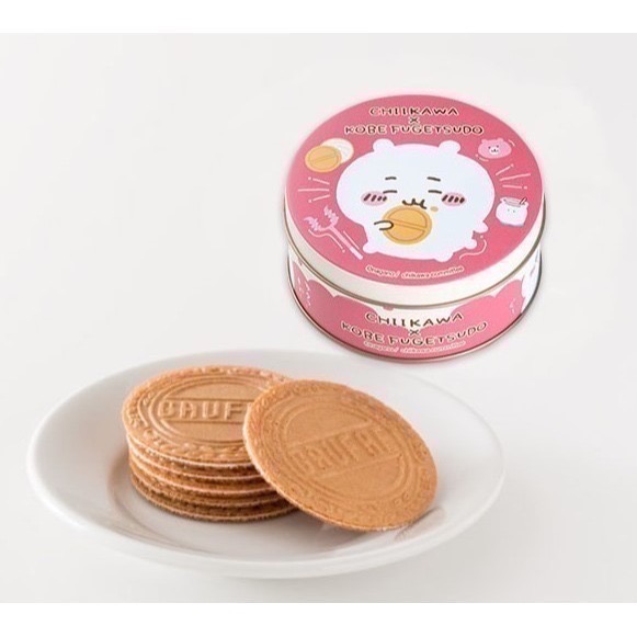 【神戶風月堂】日本百年名店 法蘭酥 奶油薄餅 chiikawa 吉伊卡哇 蛇年限定 鐵盒 脆餅 新年禮盒 夾心 日本禮盒-細節圖5