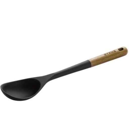 【STAUB】料理用具 木柄 耐熱 矽膠 油刷 分菜匙 萬用鏟 漏勺 湯勺 鍋鏟 刮刀 飯匙 糕點刮刀 油刷-細節圖8