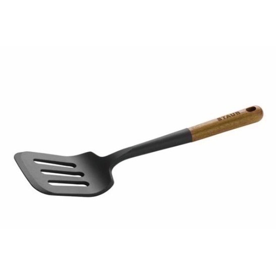 【STAUB】料理用具 木柄 耐熱 矽膠 油刷 分菜匙 萬用鏟 漏勺 湯勺 鍋鏟 刮刀 飯匙 糕點刮刀 油刷-規格圖8