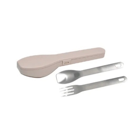 【一草一木】日本製IPPINSHA  不鏽鋼 環保餐具組 叉子 湯匙 便當配件 北歐風格 無噪音 輕量 好收納 露營-細節圖6