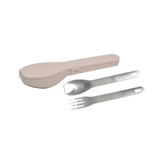 【一草一木】日本製IPPINSHA  不鏽鋼 環保餐具組 叉子 湯匙 便當配件 北歐風格 無噪音 輕量 好收納 露營-細節圖6