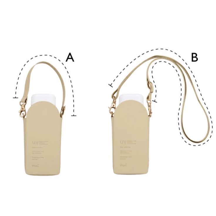 【一草一木】日本Wpc 100%抗UV 晴雨兩用傘 手提&背帶 兩用雨傘 迷你折傘 傘內黑膠-細節圖3