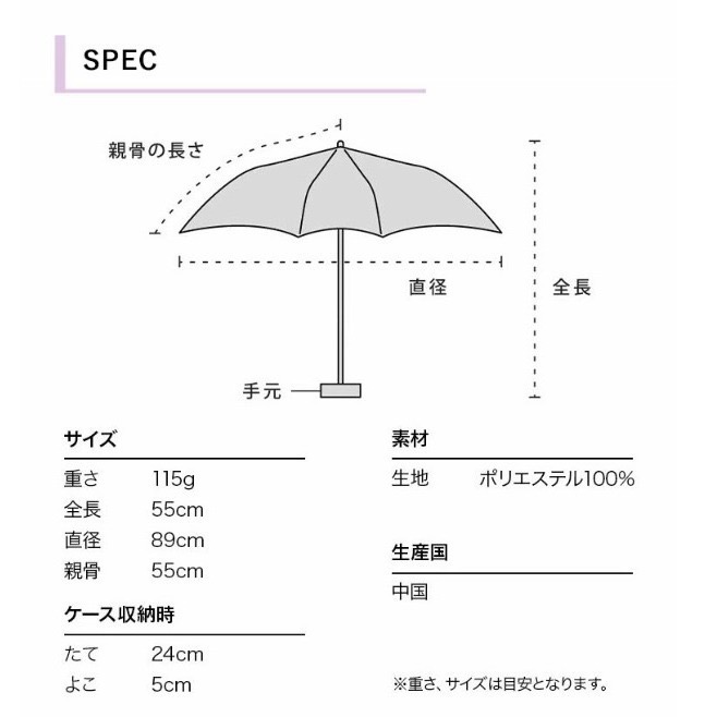 【Wpc.】超輕量115g 抗UV 大傘面 晴雨兩用傘 雨傘 折傘 方便攜帶 隨身包包 沒有負擔-細節圖6