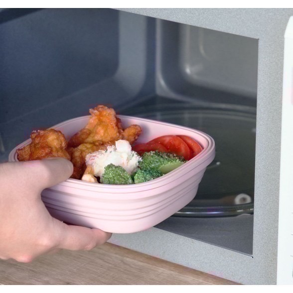 【一草一木】stojo 700ml 24oz 環保 便當盒 折疊 盒 折疊碗 午餐盒 可冷凍 冷藏 微波 洗碗機清潔-細節圖9