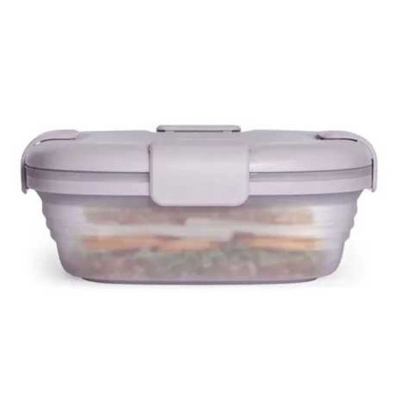 【一草一木】stojo 700ml 24oz 環保 便當盒 折疊 盒 折疊碗 午餐盒 可冷凍 冷藏 微波 洗碗機清潔-規格圖10