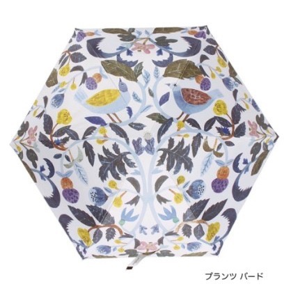【一草一木】松尾ミユキ/松尾美雪 雨傘 輕量150g 抗UV99.9 折傘 晴雨兩用傘 黑膠 日本插畫家-細節圖5