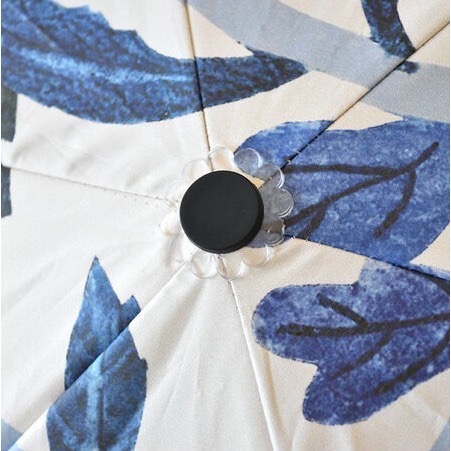 【一草一木】松尾ミユキ/松尾美雪 雨傘 輕量150g 抗UV99.9 折傘 晴雨兩用傘 黑膠 日本插畫家-細節圖8