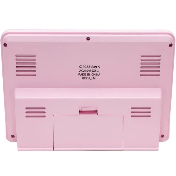 【一草一木】角落生物 San-X 桌上型 大型 電波時鐘 貪睡鬧鐘 溫溼度顯示 日曆 亮光 電波 數字時鐘 桌上型時鐘-細節圖4