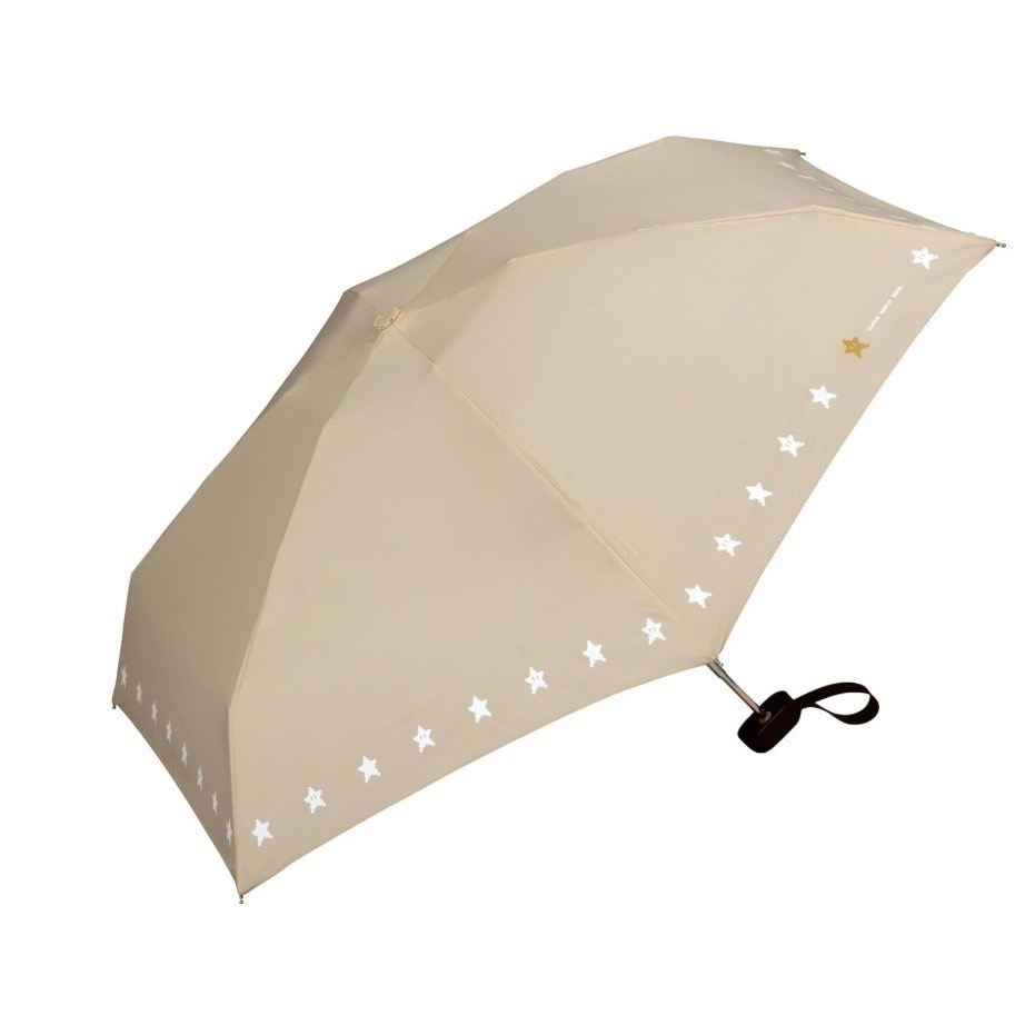 【Wpc.】超級瑪莉 任天堂 瑪利歐兄弟 5段折傘 內側黑膠 100%抗UV 方便攜帶-規格圖8