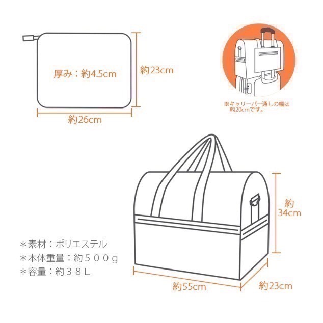 【一草一木】miffy米菲兔與HAPITAS 聯名 折疊式旅行袋 38L 方便收納 登機箱 波士頓包 出國必備 多色可選-細節圖6