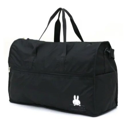 【一草一木】miffy米菲兔與HAPITAS 聯名 折疊式旅行袋 38L 方便收納 登機箱 波士頓包 出國必備 多色可選-規格圖9