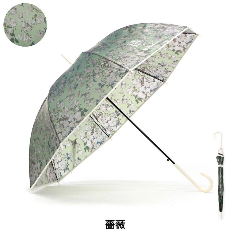 【一草一木】Wpc.The Met大都會博物館聯名 藝術傘｜梵谷‧莫內‧雷諾瓦‧德加｜名畫雨傘｜透明立傘直傘自動傘｜藝術-細節圖4