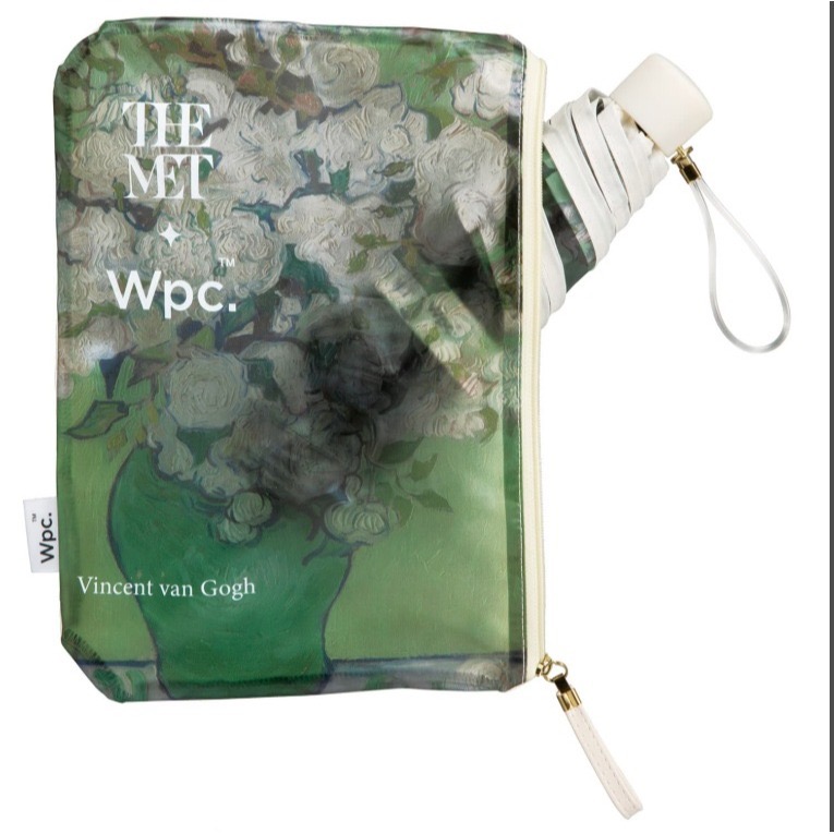【一草一木】Wpc.The Met大都會博物館聯名 藝術傘｜梵谷‧莫內‧雷諾瓦‧德加｜名畫雨傘｜透明折傘摺疊傘｜藝術-細節圖5