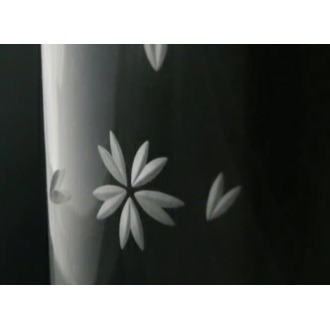 【一草一木】日本製 富士山杯(櫻花限定款 大啤酒杯)  江戶硝子 田島硝子 附原廠木盒裝 富士山 水杯 啤酒杯 果汁杯-細節圖3