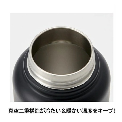 【一草一木】Skater 不鏽鋼 提把水壺 保冷保溫 寬口徑 手提水壺 環保杯 黑色 水壺-細節圖3