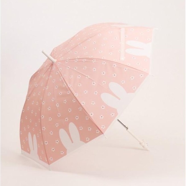 【一草一木】miffy 米飛 超可愛塑膠傘 可愛握柄 直傘 立傘 長傘 耐強風 輕量 自動傘-細節圖3