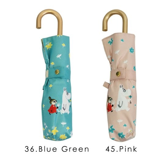 【一草一木】Moomin 嚕嚕米 100%抗UV 折傘 超可愛  輕量 方便攜帶 陽傘 晴雨兩用 雨傘 80周年紀念商品-細節圖3