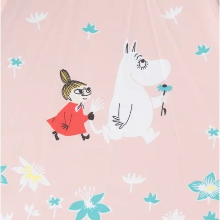 【一草一木】Moomin 嚕嚕米 100%抗UV 折傘 超可愛  輕量 方便攜帶 陽傘 晴雨兩用 雨傘 80周年紀念商品-規格圖7