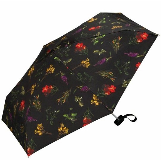 【一草一木】wpc x plantica 花藝設計 100%遮光 抗UV 黑膠 雨傘 陽傘 折傘 摺傘 200g 手動-細節圖7