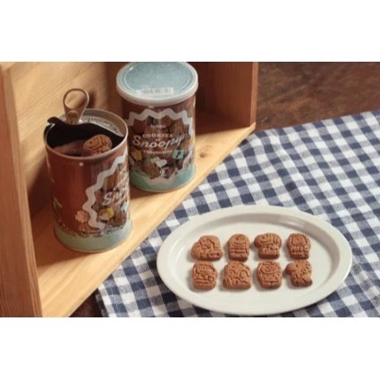 【Hokka】 北陸製菓 SNOOPY 史努比 立體鐵盒餅乾 健康餅乾 適合長輩 小朋友 下午茶 禮盒 百年老店~-細節圖2