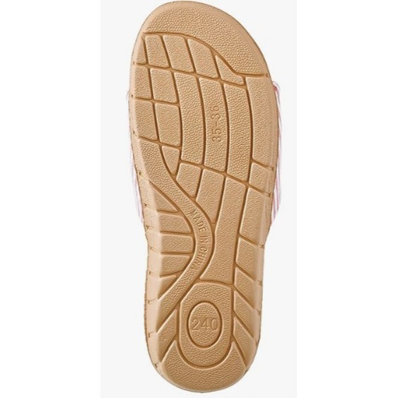 【一草一木】RIO 日本 亞麻混紡室內拖鞋 舒適 時尚拖鞋 質地柔軟 透氣不悶熱 外出也可以 彈性鞋底 男女適用-細節圖3