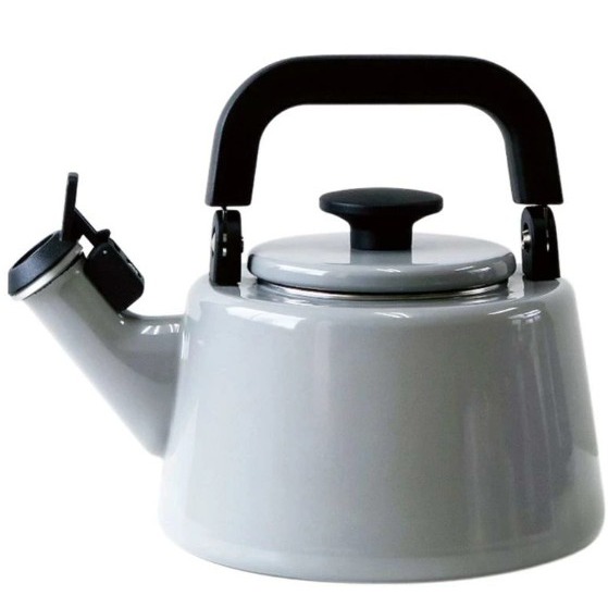 【一草一木】日本富士琺瑯 笛音壺 琺瑯水壺 2.1L  異味不殘留 沸騰鳴音 超美 質感超棒 喬遷CTP-2.1WK-規格圖8