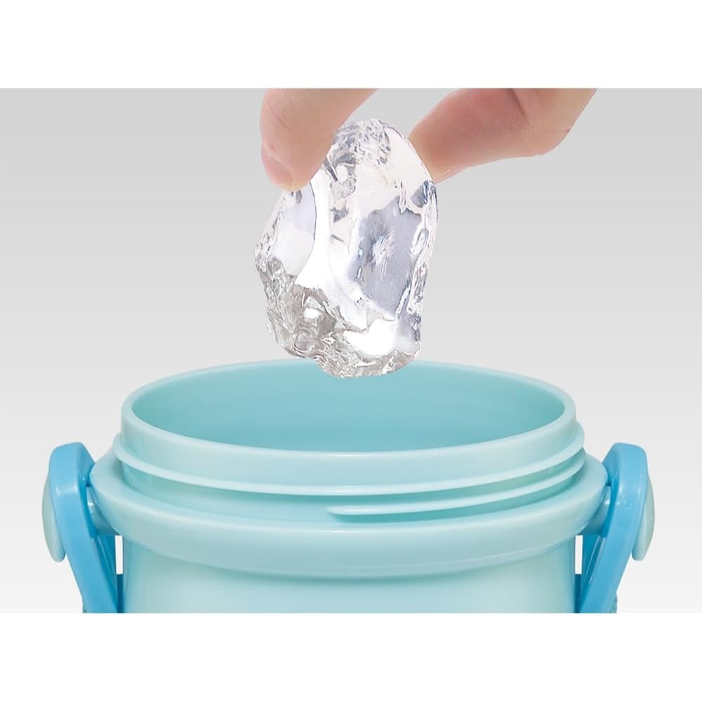 【Skater】日本寶可夢 Pokemon 皮卡丘 水壺 480ml 彈蓋直飲冷水壺 斜口好飲用 附背帶-細節圖5