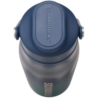 【一草一木】日本 星巴克 漸層 提把保溫水壺 官網絕版品 最後一個 具收藏價值 環保杯 保溫瓶-細節圖4