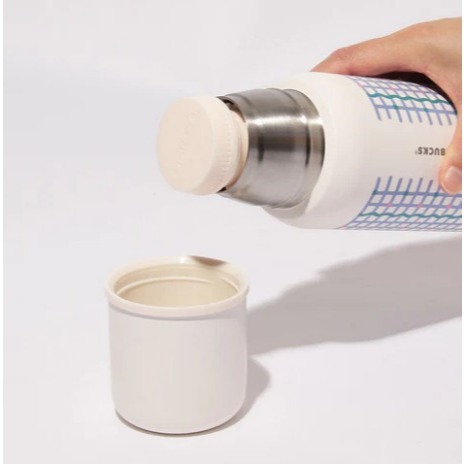 【一草一木】日本星巴克 Starstucks 藍格子 保溫瓶 保溫杯 日本官網絕版商品 收藏價值 超美 最後一個-細節圖5