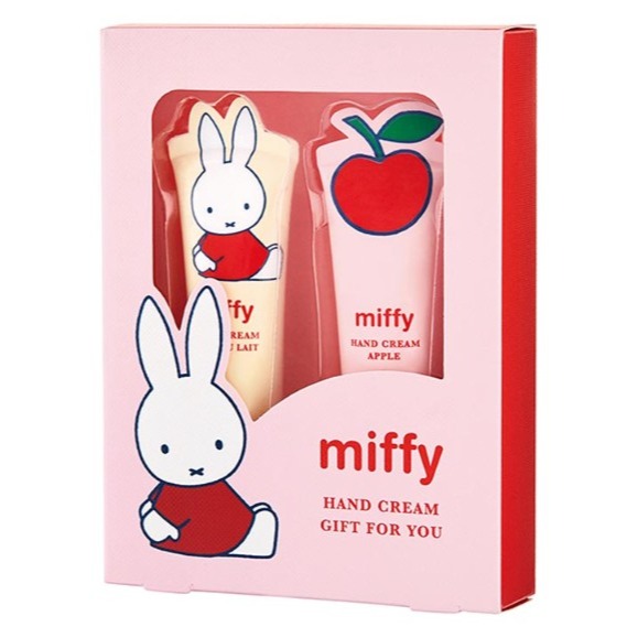 【一草一木】米菲miffy 護手霜禮盒 蘋果香味 護手乳 軟管 方便攜帶 聖誕禮物 交換禮物 抽獎-細節圖2