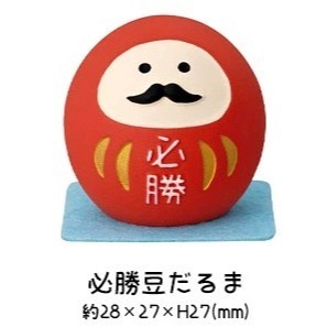 【一草一木】DECOLE必勝祈願招財貓 招福貓 達摩 合格 Concombre 達摩娃娃 必勝貓咪 考試 送禮-規格圖8