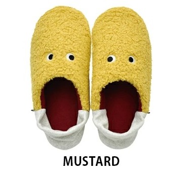 【一草一木】pegoppa 微笑眼睛毛毛拖鞋 室內拖鞋 採腳拖鞋 保暖拖鞋 兩種尺寸 冬天拖鞋 多色可選-細節圖8