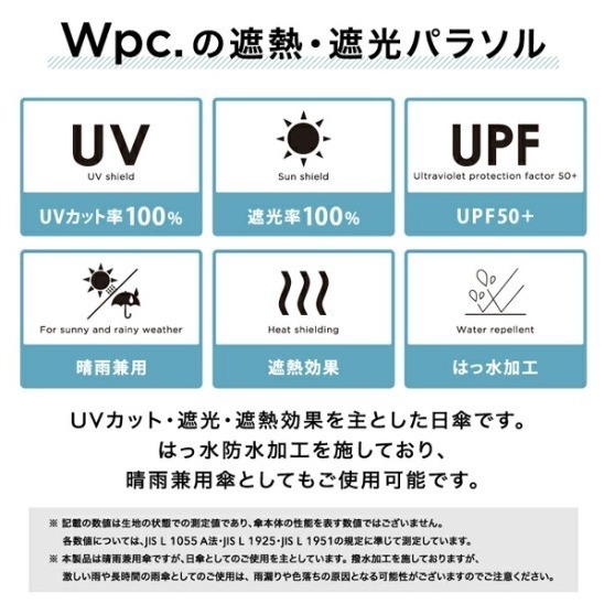 【一草一木】日本正版 Wpc&吉伊卡哇聯名 Chiikawa 雨傘 摺疊傘 摺傘 UV防護率100％，UPF50＋-細節圖2