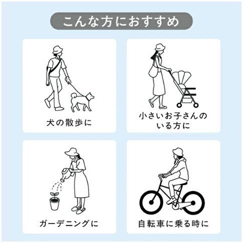 【一草一木】Wpc. 2026 涼感 遮陽帽 帽子 透氣 防飛綁繩 可調頭圍 抗UV 可摺收納好攜帶 輕量 可反摺收納-細節圖7