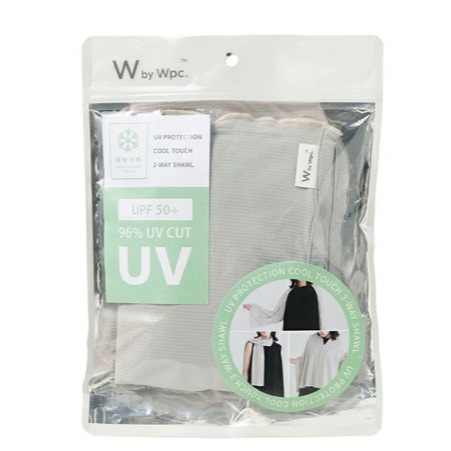 【一草一木】Wpc. 涼感 防曬 披肩 圍巾 薄外套 袖套 抗UV 開車 冷氣房 透氣 夏日必配 好收納 三種用法-細節圖3