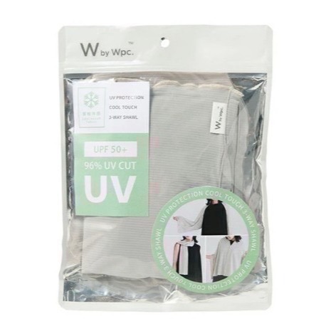 【一草一木】Wpc. 涼感 防曬 披肩 圍巾 薄外套 袖套 抗UV 開車 冷氣房 透氣 夏日必配 好收納 三種用法-細節圖3