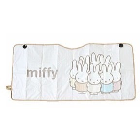 【一草一木】MIFFY 米飛 車用遮陽板 防曬 隔熱 擋風玻璃 好收納 附吸盤-規格圖8