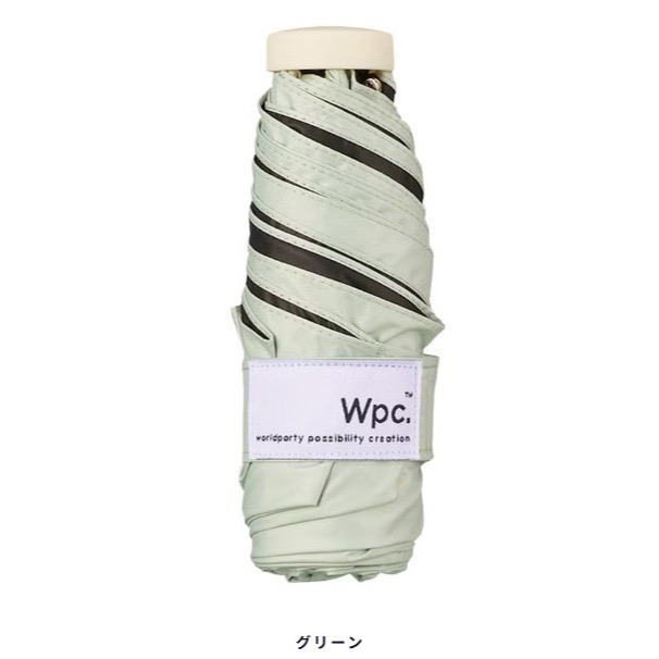 【一草一木】Wpc. Calbee雨傘 卡樂比薯條聯名 傘袋筆袋雙用 折傘 陽傘 晴雨兩用 100%抗UV 傘底黑膠-規格圖11