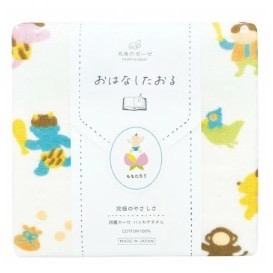 【一草一木】日本製 天使之紗 大阪泉州 無燃系四重紗 方巾 毛巾 洗臉毛巾 小紅帽 桃太郎 紗布手帕 包頭巾 浴巾-規格圖11