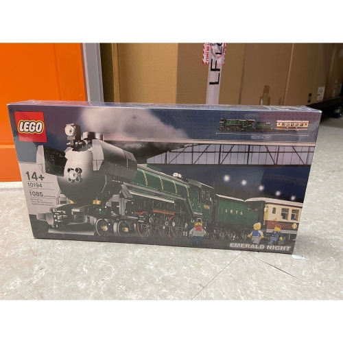 LEGO 10194 EMERALD NIGHT 蒸汽火車-翡翠之夜(絕版)