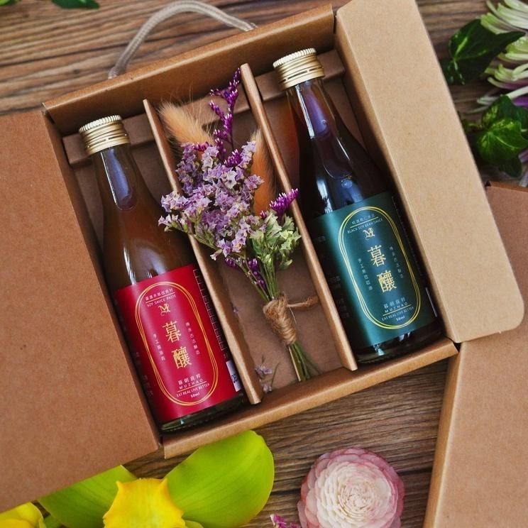 小暮釀手作醬油花雙入禮盒｜婚禮小物 桌上禮 入厝禮 喝茶回禮-細節圖2