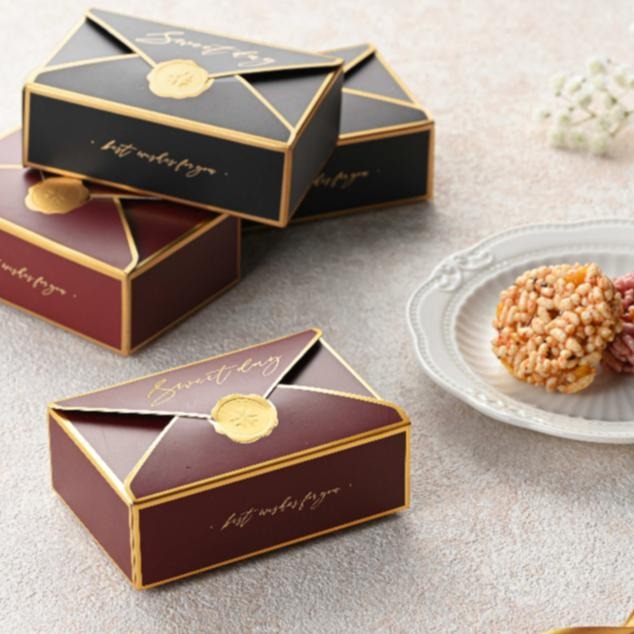 【暮朝食粹】客製化婚禮小物-手作醬香米餅小禮盒 30盒｜桌上禮 位上禮 迎賓禮-細節圖2