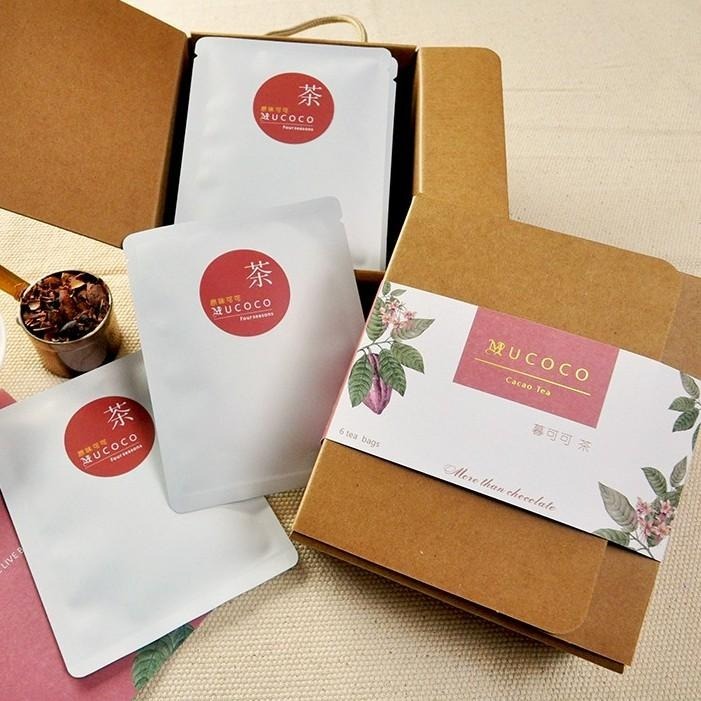 【暮朝食粹】Mucoco 莊園可可茶包禮盒  6入/盒 伴娘禮 抗氧化 菊花 果乾水 零卡路里-細節圖4