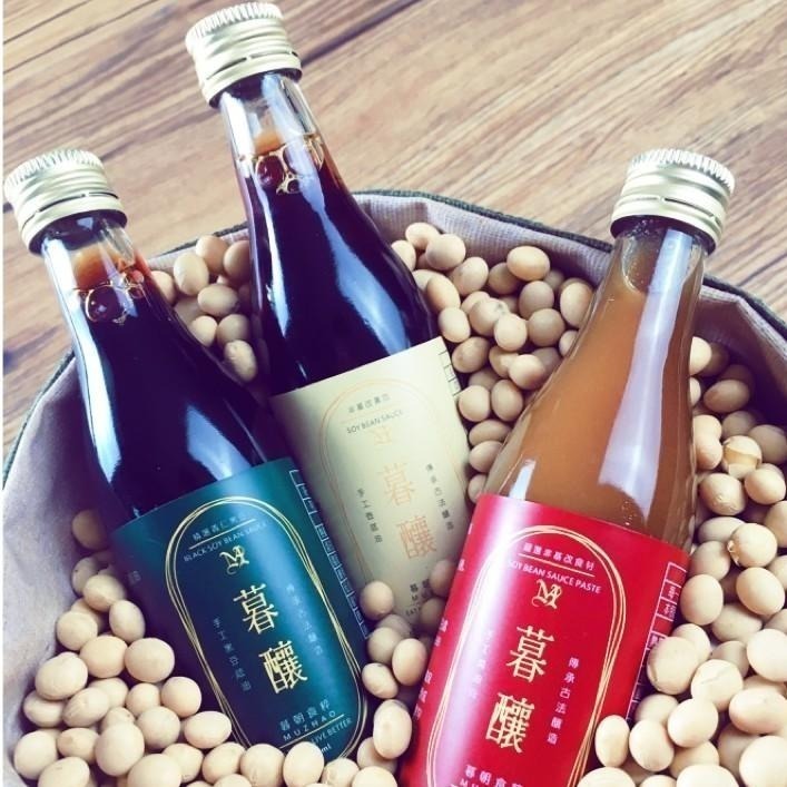 【暮朝食粹】小暮釀手作純釀醬油旅行禮盒  50ML 3入 婚禮小物 水餃沾醬 入厝禮 喝茶禮-細節圖2