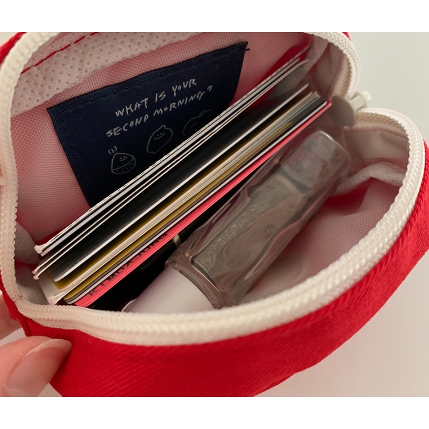 【鬆砂糖솜사탕韓國選物】韓國文創 Second Morning｜Semo Card Pouch 小化妝包-細節圖4